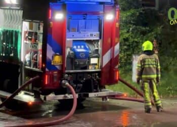Zeer grote brand bij agrarisch bedrijf in Kerkrade
