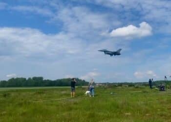 F-16’s opereren vanuit NAVO-vliegbasis Geilenkirchen tijdens Astral Knight 24-oefening