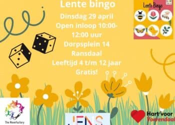 Gratis Lentebingo voor kinderen in Voerendaal