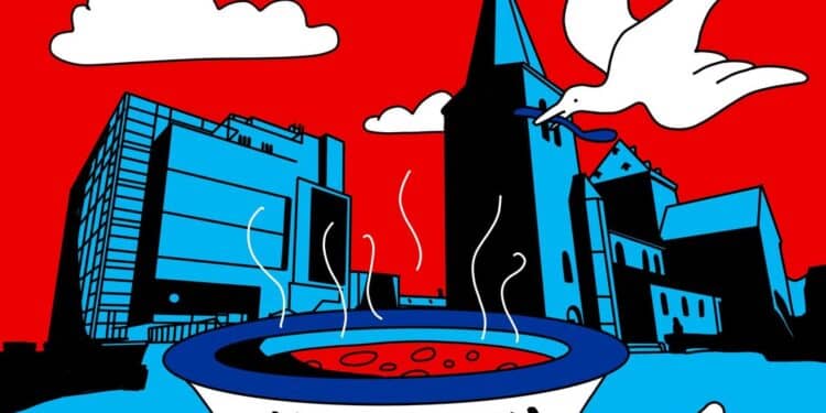 Vrijheidsmaaltijd in het Maankwartier