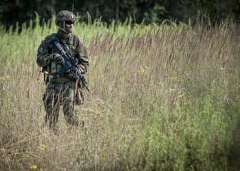 Militaire oefening in Simpelveld