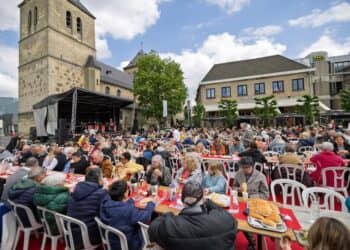 Vrijheidsmaaltijd op het Pancratiusplein