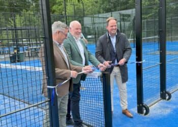 Nieuwe padelpleinen geopend bij Tennis- en padel Club Landgraaf