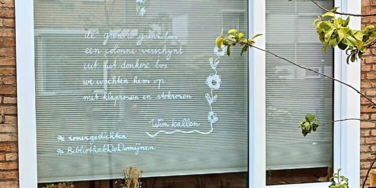 Zomer van poëzie in je straat