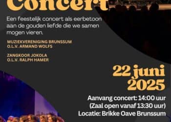 Gouden liefde gevierd in feestelijk concert