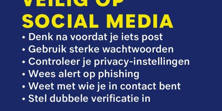 Veilig delen op Sociale Media