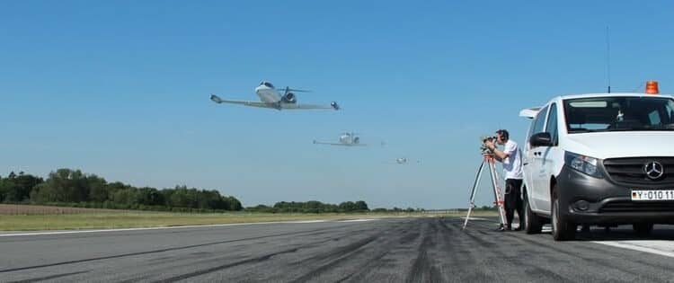 Kalibratie op NAVO-Basis Geilenkirchen