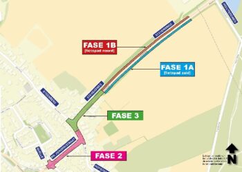 Groot onderhoud Stevensweg en Prins Hendrikstraat in Bocholtz