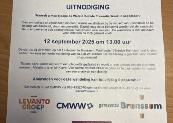 Wandel mee tijdens de Wereld Suïcide Preventie Week