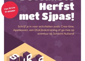 Sjpas Presenteert: De Leukste Herfstvakantie!