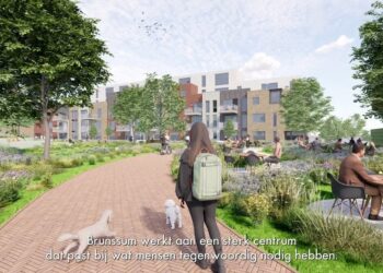 Transformatie van Kerkstraat in Brunssum om Victoriapark te creëren
