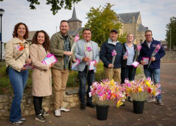 Bloemen brengen verbinding in Ubachsberg