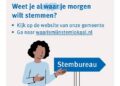 Stem morgen: Alles wat u moet weten
