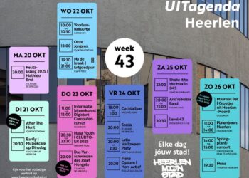 Uit in Heerlen: Een vol programma in week 43