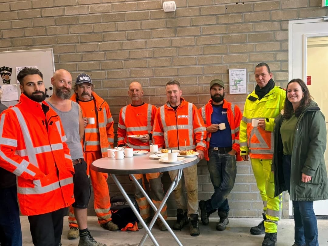 De heropening van de Stampstraat