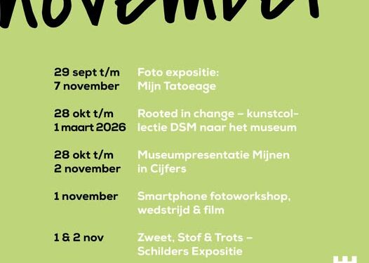 Ontdek en Verbind: Heerlen’s Erfgoed-Activiteiten in November