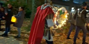 Lichtjes-parade brengt blijdschap in Brunssum