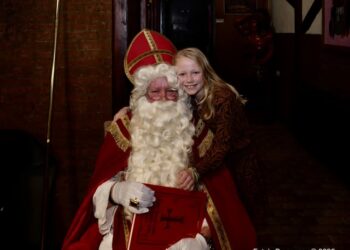 Sinterklaas bezoekt Café The Corner