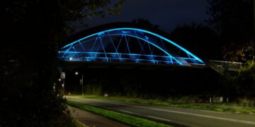 Landgraaf kleurt blauw voor kinderrechten