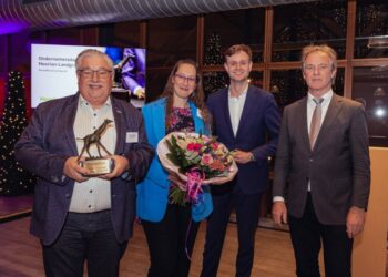 Minli Bedrijven wint Giraf Award op Ondernemersdag Heerlen – Landgraaf 2025 in SnowWorld