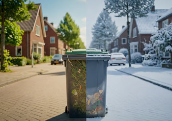 Minder GFT-inzameling in de winter