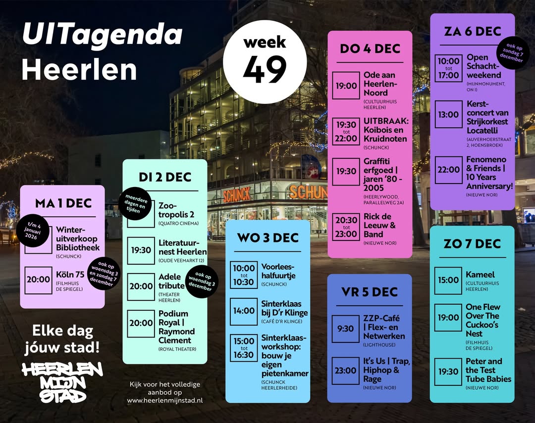 Een Bruisende Winterweek in Heerlen