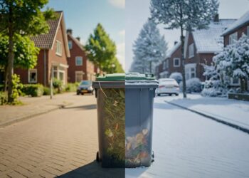 Minder vaak legen van GFT-containers in de winter