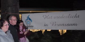 Het Vredeslicht verlicht Brunssum