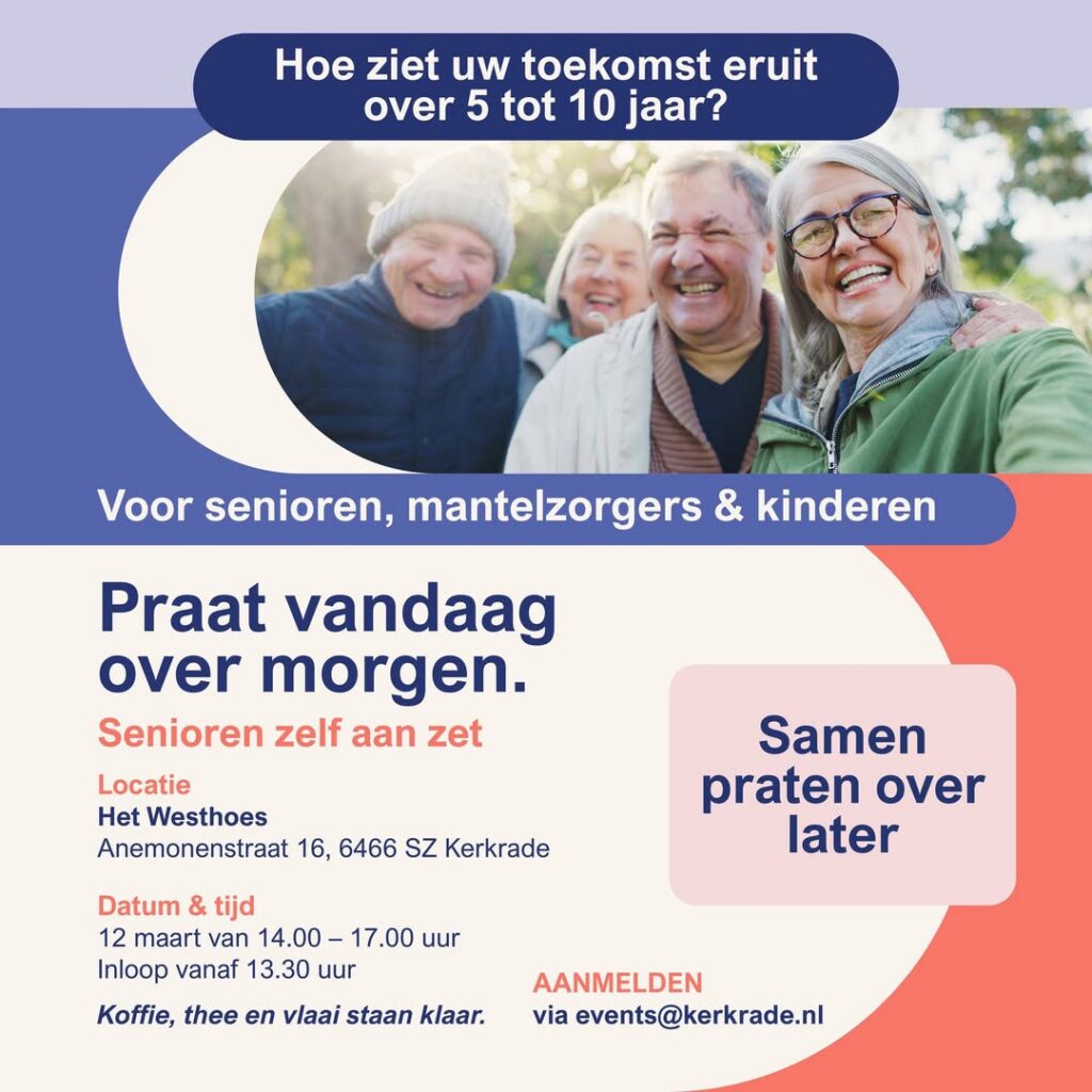 Praat vandaag over morgen