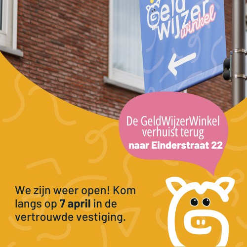 Geldwijzerwinkel heropent deuren in Kerkrade