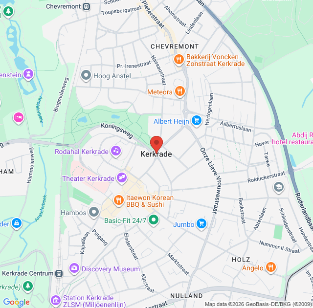 Ambulance inzet in Kerkrade