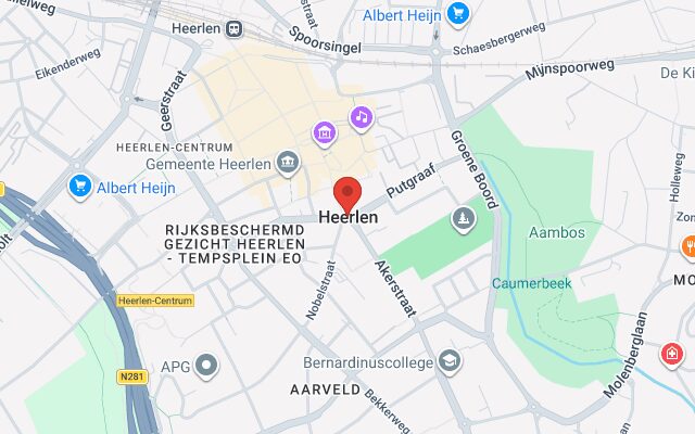 Ongeval met letsel in Heerlen