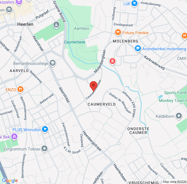 Politie naar Caumerbeeklaan in Heerlen voor ongeval met letsel.