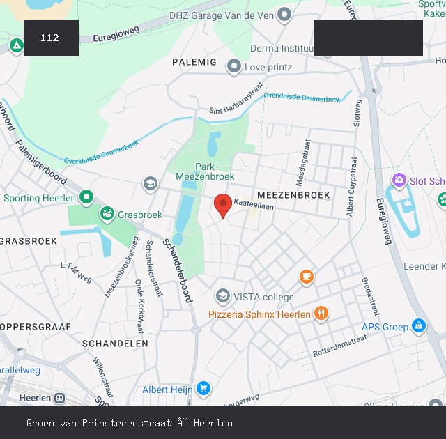 Brand in winkel op Groen van Prinstererstraat in Heerlen