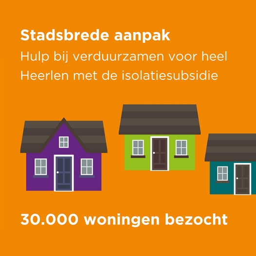 Heerlen verduurzaamt woningen in Vrieheide en Eikenderveld