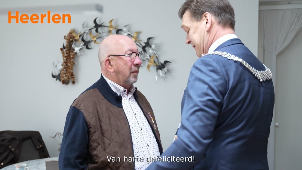 Zeven’tien Heerlenaren Koninklijk Onderscheiden