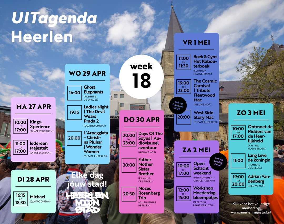 Heerlen Viert het Leven: Een Bomvolle Agenda