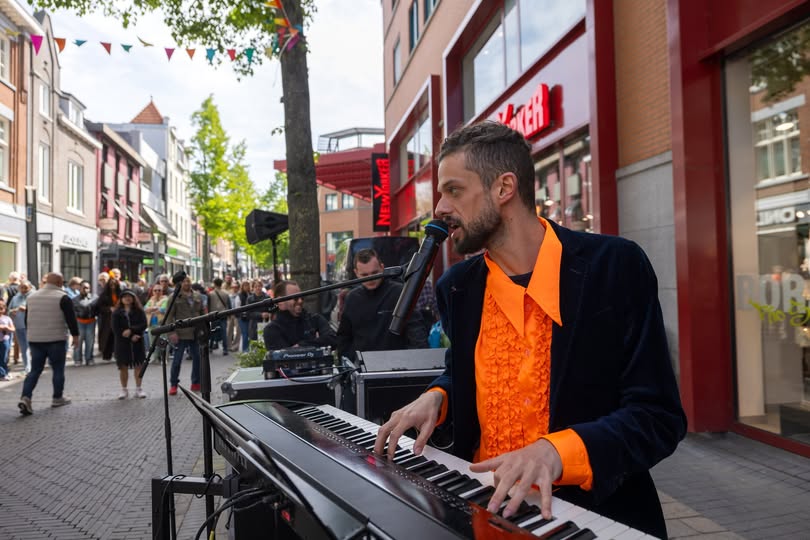 Koningsdagsfeer in Heerlen