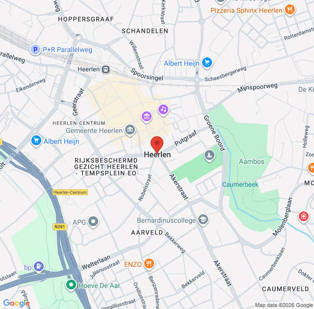 Ambulance inzet met traumaheli in Heerlen