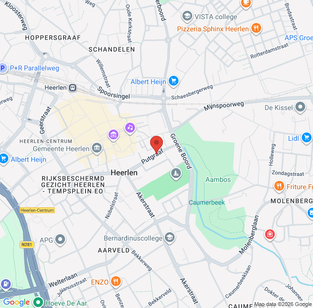 Politie naar Putgraaf in Heerlen voor ongeval met letsel