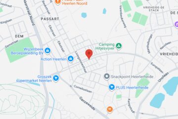 Politie naar ongeval met letsel op Willem Barentszweg in Heerlen