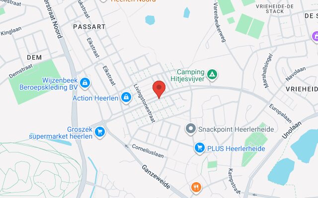 Politie naar ongeval met letsel op Willem Barentszweg in Heerlen