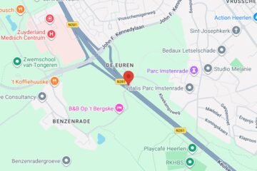 Ongeval met letsel op Keulseweg in Heerlen