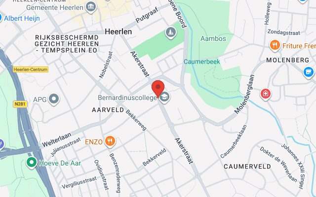 Politie naar Akerstraat in Heerlen voor ongeval met letsel