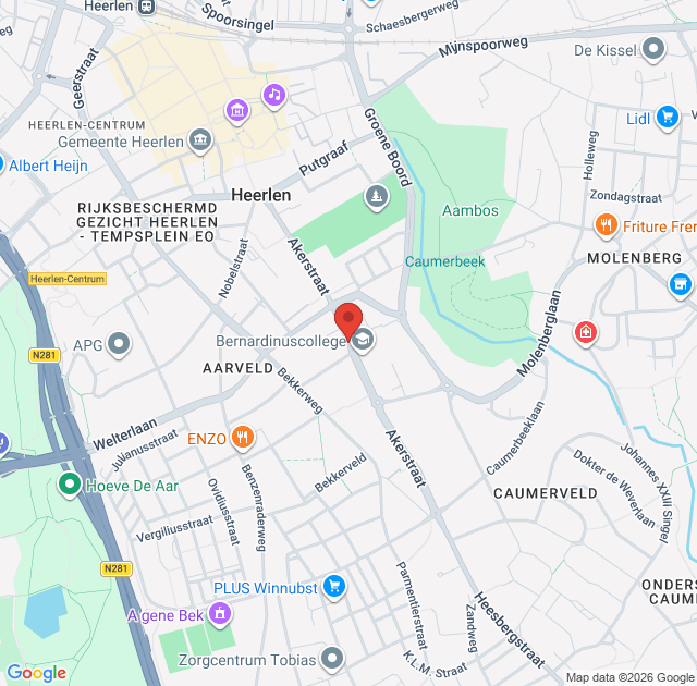 Politie naar Akerstraat in Heerlen voor ongeval met letsel