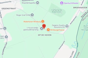 Gaslek op Rimburgerweg in Landgraaf