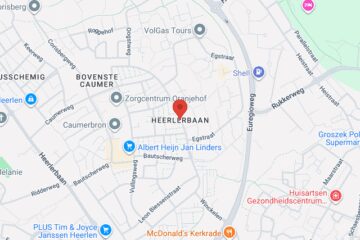 Brand in bijgebouw op Heerlerbaan in Heerlen