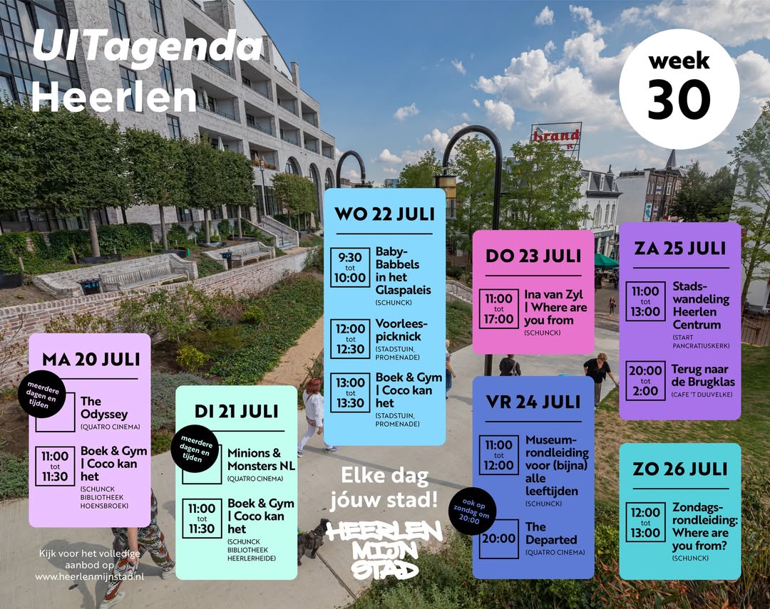 Uit in Heerlen: Beleef de Zomer in de Stad